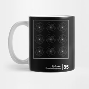 Entering the Arena - Minimalist Graphic Fan Artwork Design Mug